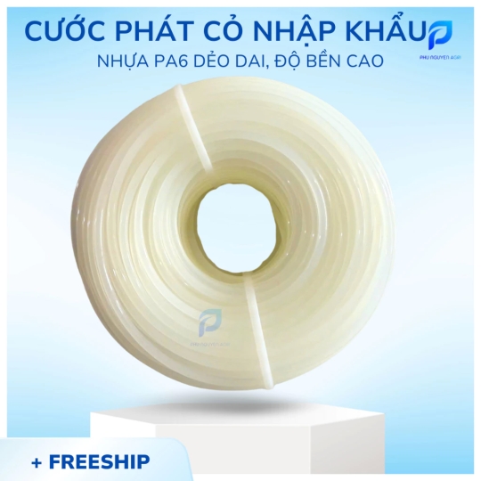 CƯỚC TRÒN PHÁT CỎ AKALI 4MM – CUỘN 1KG